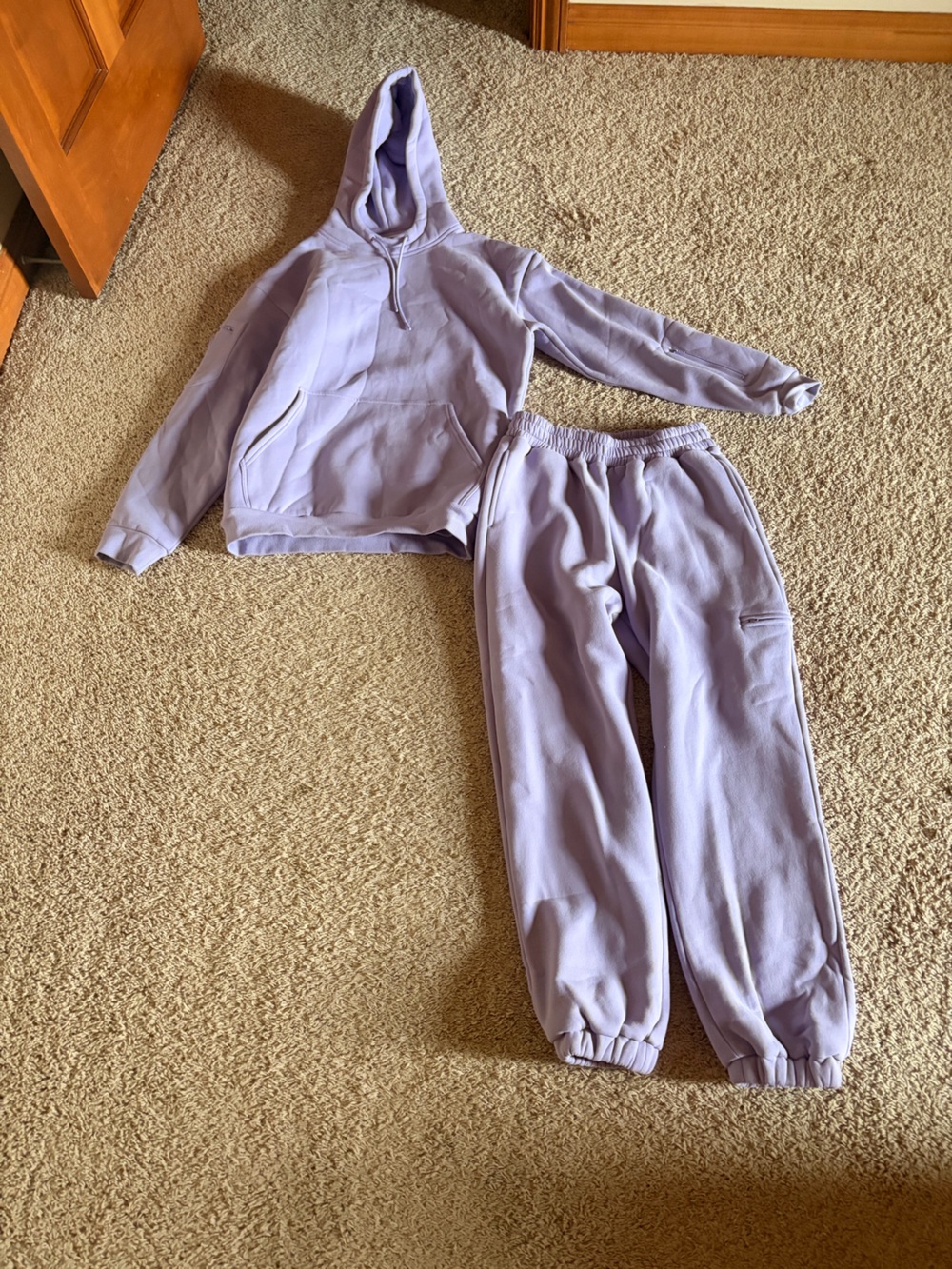 Condor Lavender traveler Jogger Pants and sleep sweatshirt for Women